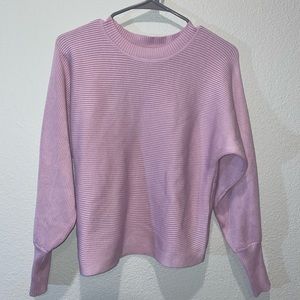 Lilac Pink Rose Vintage sweater top. Never worn, still has tags.